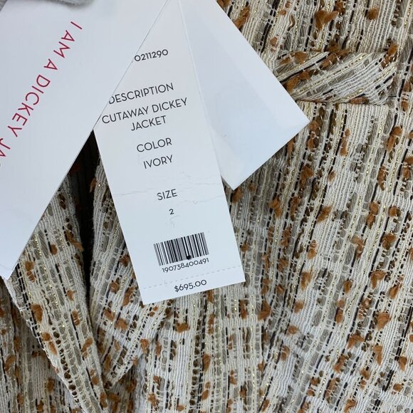 NWT Veronica Beard Cutaway Jacket - Picture 12 of 13